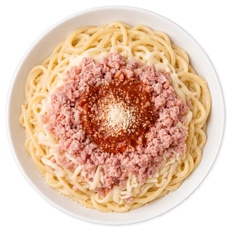 Spaghetti with Ham